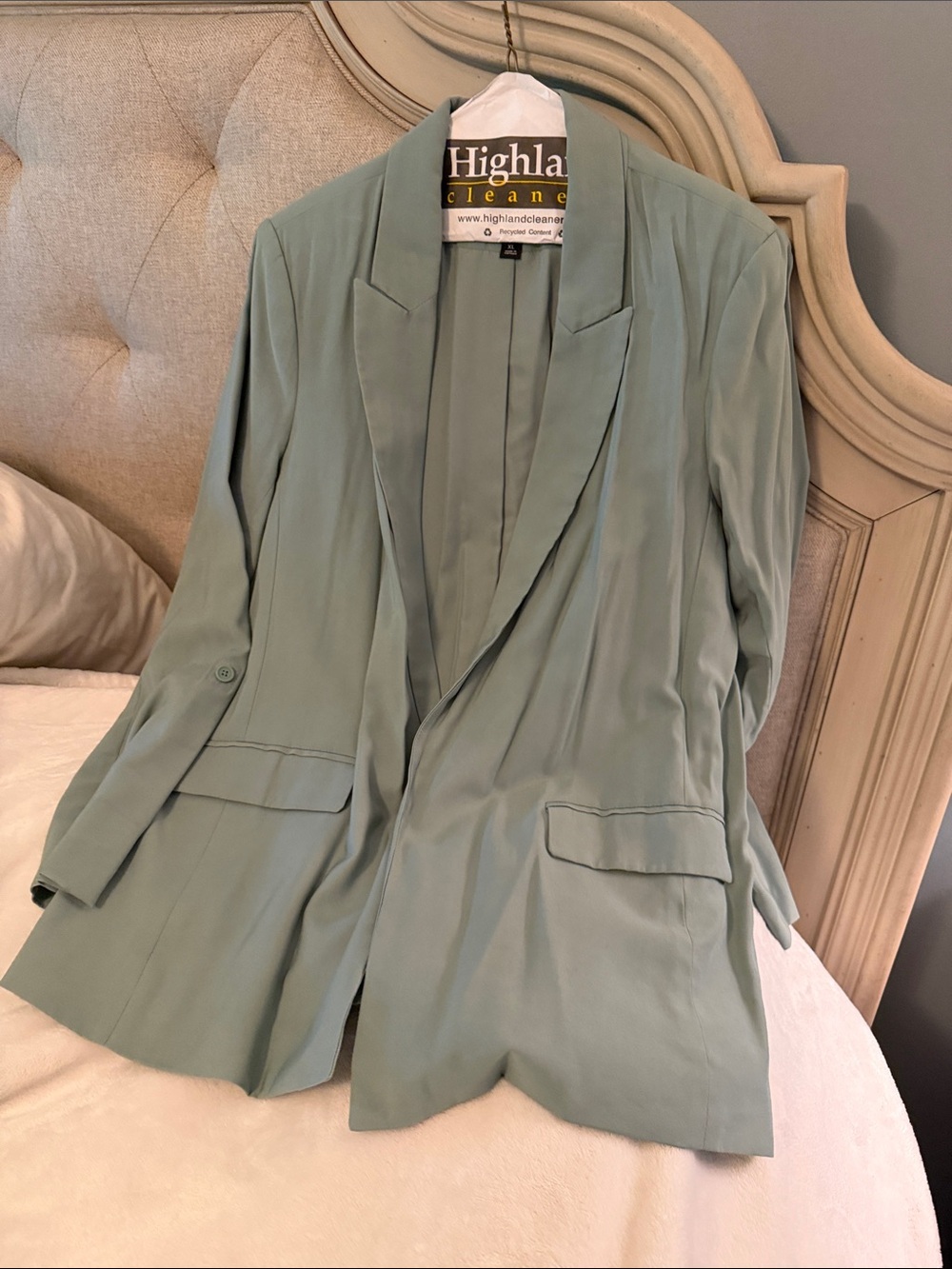 Simply Vera by Vera Wang Women’s Sage Green Blazer Jacket